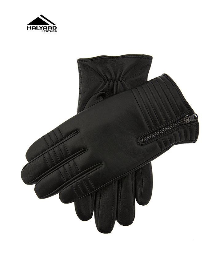 Halyard Classic Zip Leather Gloves