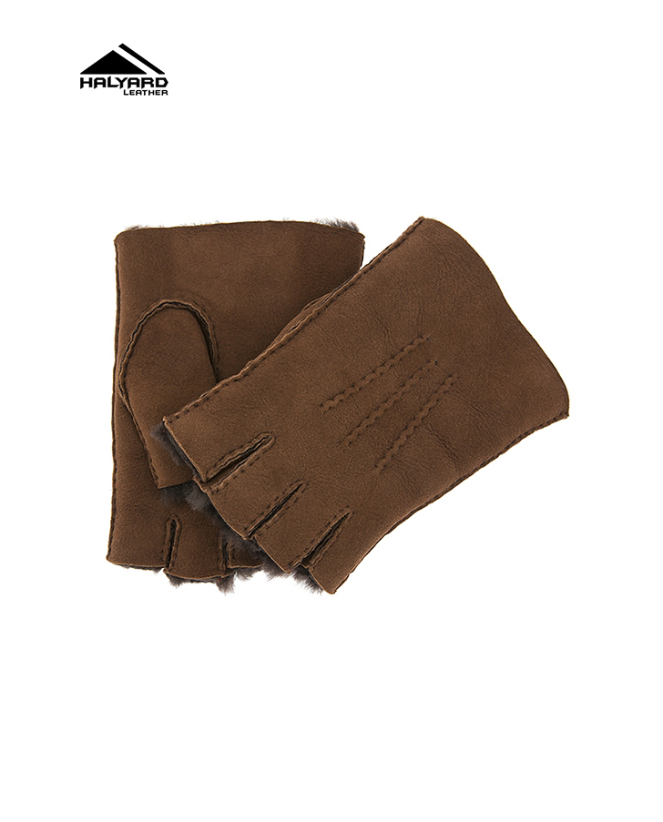 Halyard Half Finger Winter Gloves